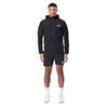 Gym+Coffee Gents GPC Train Hooded Midlayer Black with Blue Trims