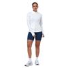 Gym+Coffee Ladies Relentless Full Zip Ultra White
