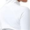 Gym+Coffee Ladies Relentless Full Zip Ultra White