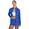 Gym+Coffee Ladies Relentless Full Zip Tidal Blue