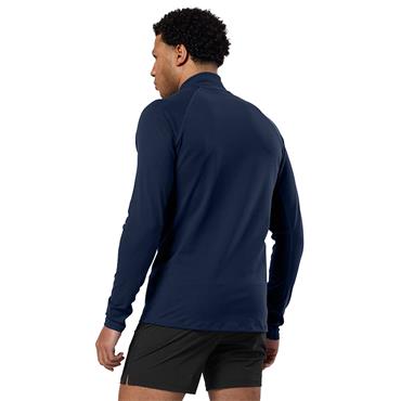 Gym+Coffee Gents Relentless ¼ Zip Twilight Navy