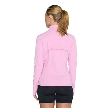 Gym+Coffee Ladies Relentless Full Zip Pink Blossom