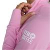 Gym+Coffee Ladies Relentless Full Zip Pink Blossom