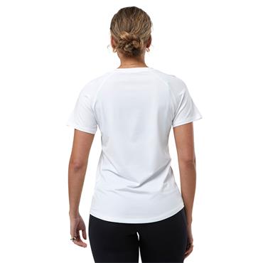 Gym+Coffee Ladies Relentless Tee Ultra White