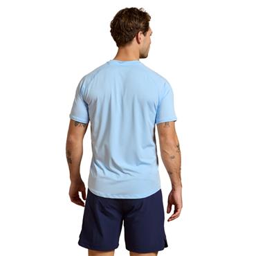 Gym+Coffee Gents Relentless Tee Glacial Blue