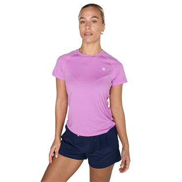 Gym+Coffee Ladies Relentless Tee Neon Pink