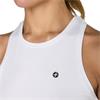 Gym+Coffee Ladies Relentless Racer Back Vest Ultra White