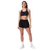 Gym+Coffee Ladies Contender 3" Shorts Black