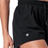 Gym+Coffee Ladies Contender 3" Shorts Black