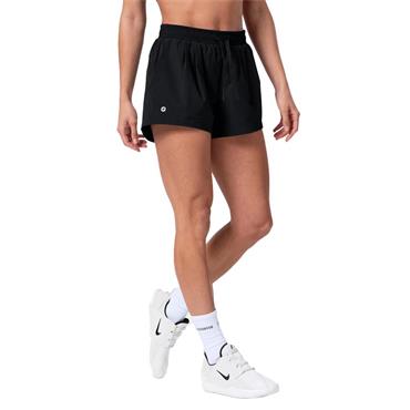 Gym+Coffee Ladies Contender 3" Shorts Black