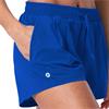 Gym+Coffee Ladies Contender 3" Shorts Tidal Blue