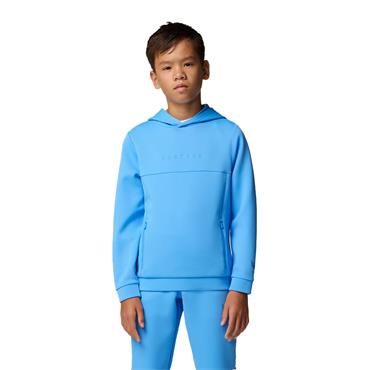 Castore Junior Flex Scuba Long Sleeve Hoodie Cool Blue