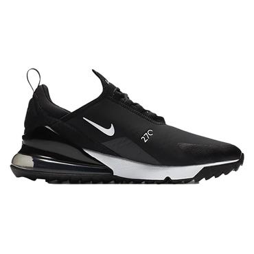 Nike Ladies Air Max 270 G Shoes Black - Hot Punch - White (001)