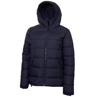 Calvin Klein Golf Ladies Athena Hooded Puffer Jacket Navy