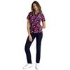 Calvin Klein Golf Ladies Polo Shirt Brushtroke Print