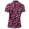 Calvin Klein Golf Ladies Polo Shirt Brushtroke Print