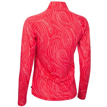 Calvin Klein Golf Ladies Dakota ¼ Zip Marble Print