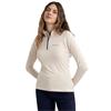 Calvin Klein Golf Ladies Dakota ¼ Zip Tapioca
