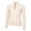 Calvin Klein Golf Ladies Dakota ¼ Zip Tapioca