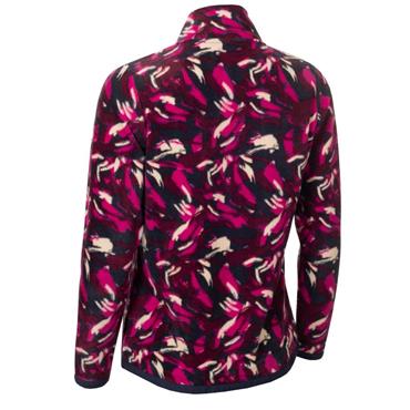 Calvin Klein Golf Ladies Tate ¼ Zip Fleece Brush Stroke Printed
