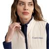 Calvin Klein Golf Ladies Faye Full Zip Gilet Tapioca