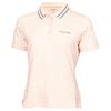 Calvin Klein Golf Ladies Lumi Polo Shirt Iced Blush