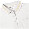 Calvin Klein Golf Ladies Aster Mini Stripe Long Sleeve Polo Shirt Pebble Grey