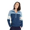 Calvin Klein Golf Ladies Neve Knit ½ Zip Sweater Dark Denim
