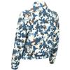Calvin Klein Golf Ladies Celyn Printed  ½ Zip Fleece Buttercream - Dark Denim