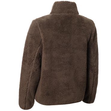 Calvin Klein Golf Ladies Eira Bonded Fleece Jacket Cedar Brown