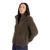 Calvin Klein Golf Ladies Eira Bonded Fleece Jacket Cedar Brown