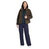 Calvin Klein Golf Ladies Eira Bonded Fleece Jacket Cedar Brown