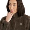 Calvin Klein Golf Ladies Eira Bonded Fleece Jacket Cedar Brown