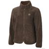Calvin Klein Golf Ladies Eira Bonded Fleece Jacket Cedar Brown