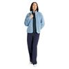 Calvin Klein Golf Ladies Eira Bonded Fleece Jacket Glacial Blue