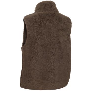 Calvin Klein Golf Ladies Eira Bonded Fleece Gilet Cedar Brown