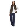 Calvin Klein Golf Ladies Eira Bonded Fleece Gilet Cedar Brown