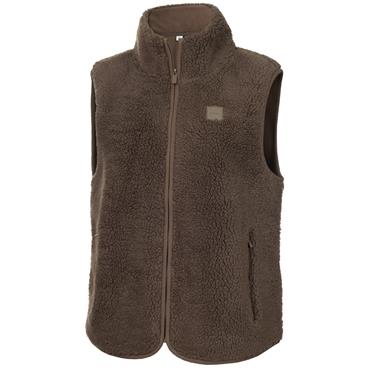 Calvin Klein Golf Ladies Eira Bonded Fleece Gilet Cedar Brown