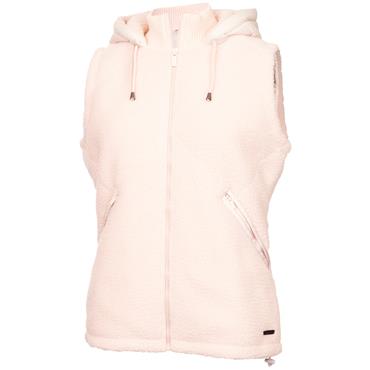 Calvin Klein Golf Ladies Clara Shearling Gilet Iced Blush