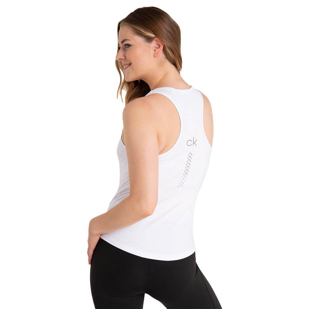 calvin klein white tank top