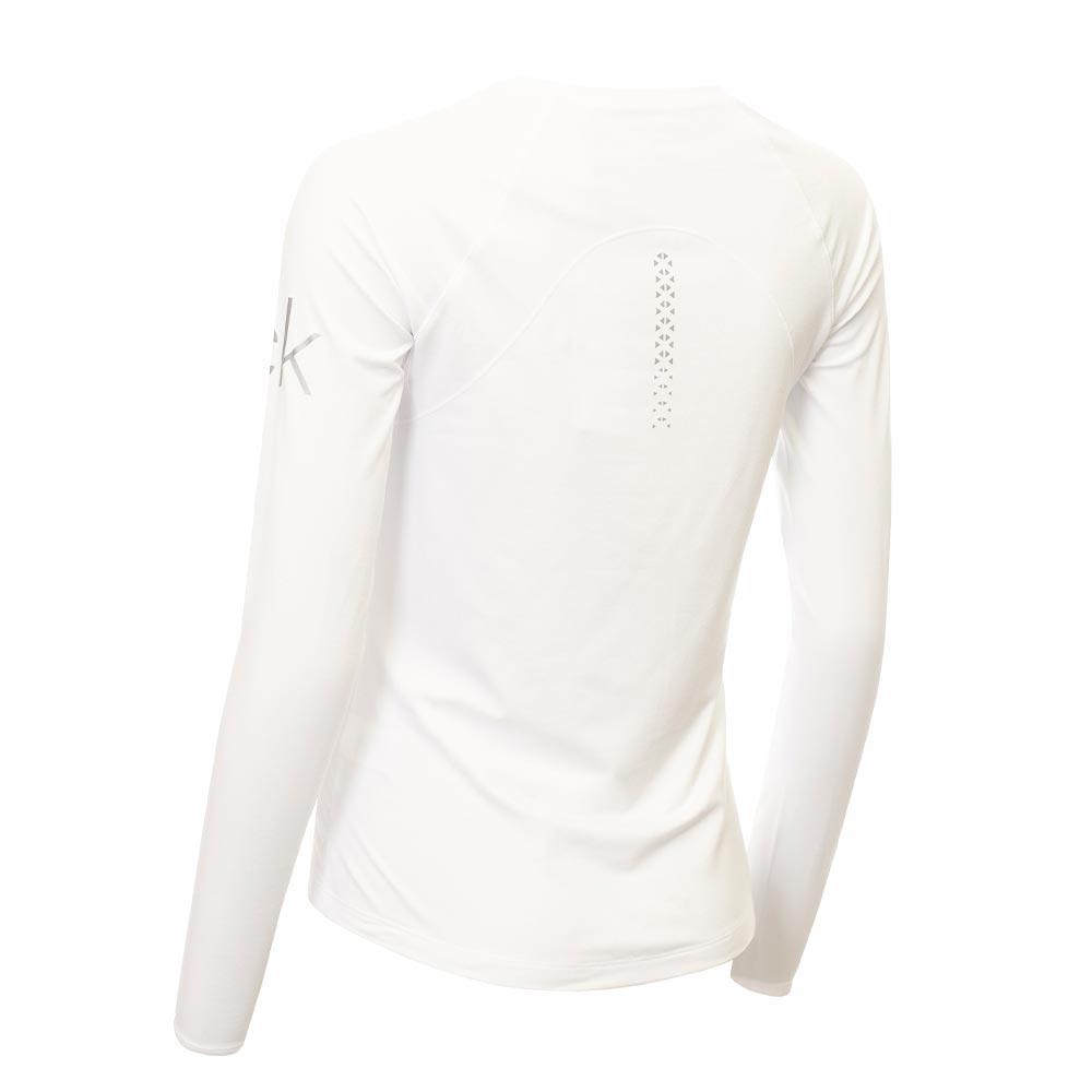 Calvin Klein Golf Ladies Vibe Long Sleeve T Shirt White
