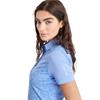 Calvin Klein Golf Ladies Harmony Printed Polo Shirt Cornflower Blue