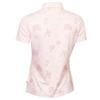 Calvin Klein Golf Ladies Harmony Printed Polo Shirt Shell Pink
