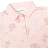 Calvin Klein Golf Ladies Harmony Printed Polo Shirt Shell Pink