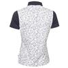 Calvin Klein Golf Ladies Harmony Printed Polo Shirt White