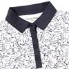 Calvin Klein Golf Ladies Harmony Printed Polo Shirt White