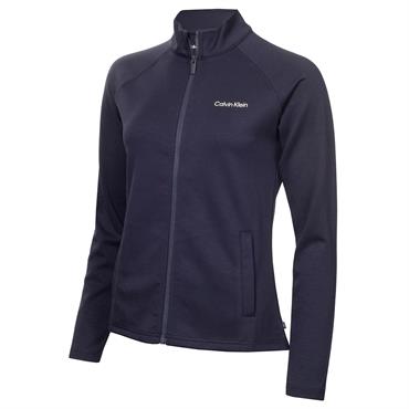 Calvin Klein Golf Ladies Blanco Full Zip Top Navy