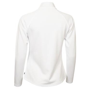 Calvin Klein Golf Ladies Blanco Full Zip Top White