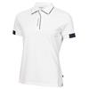 Calvin Klein Golf Ladies Destin Short Sleeve Polo Shirt White