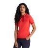 Calvin Klein Golf Ladies Alina Short Sleeve Polo Shirt Coral Red